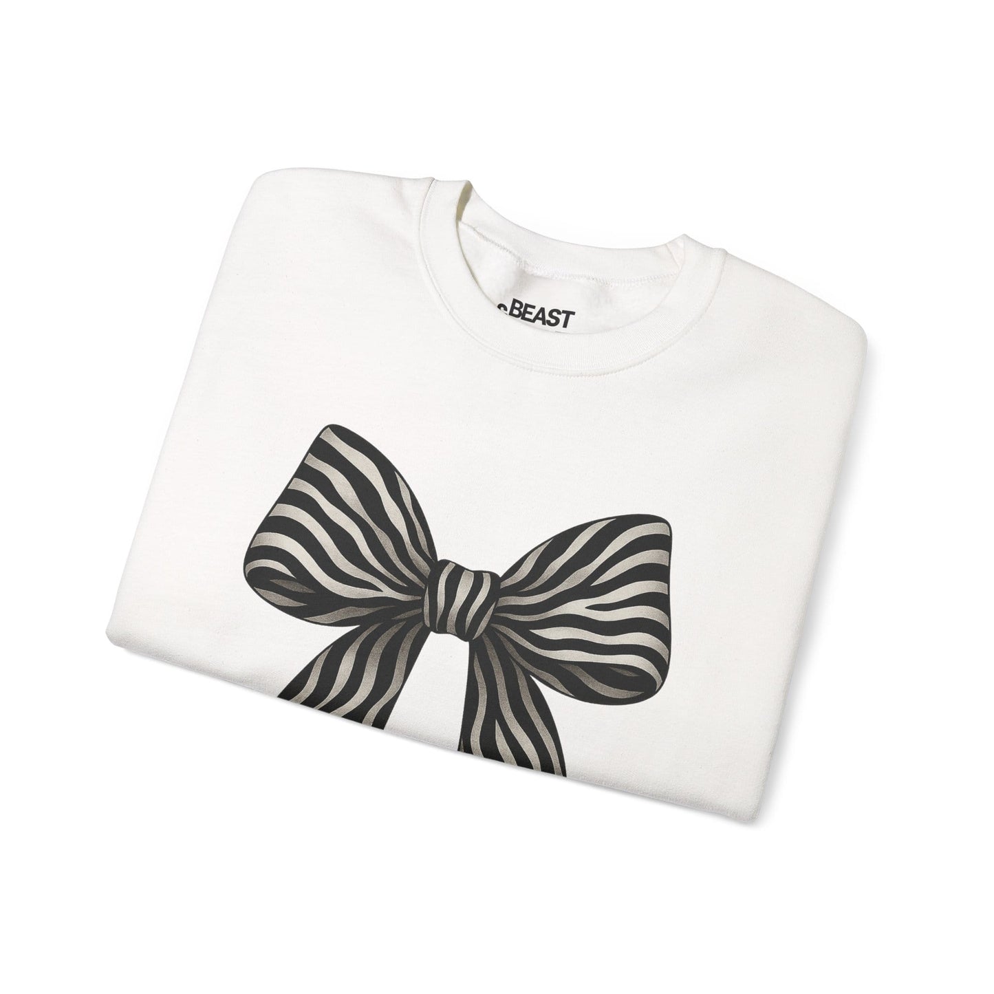 zebra bow sweatshirt sweatshirt uk coquette gift idea image 5