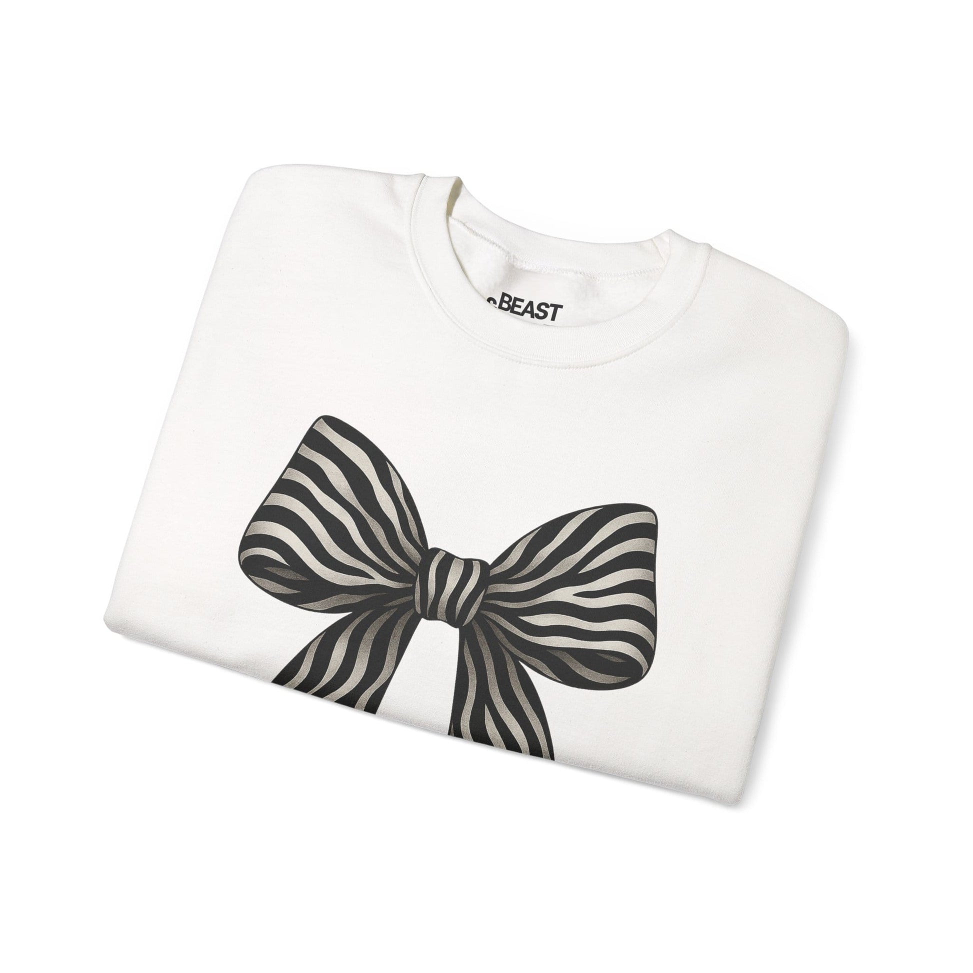 zebra bow sweatshirt sweatshirt uk coquette gift idea image 5