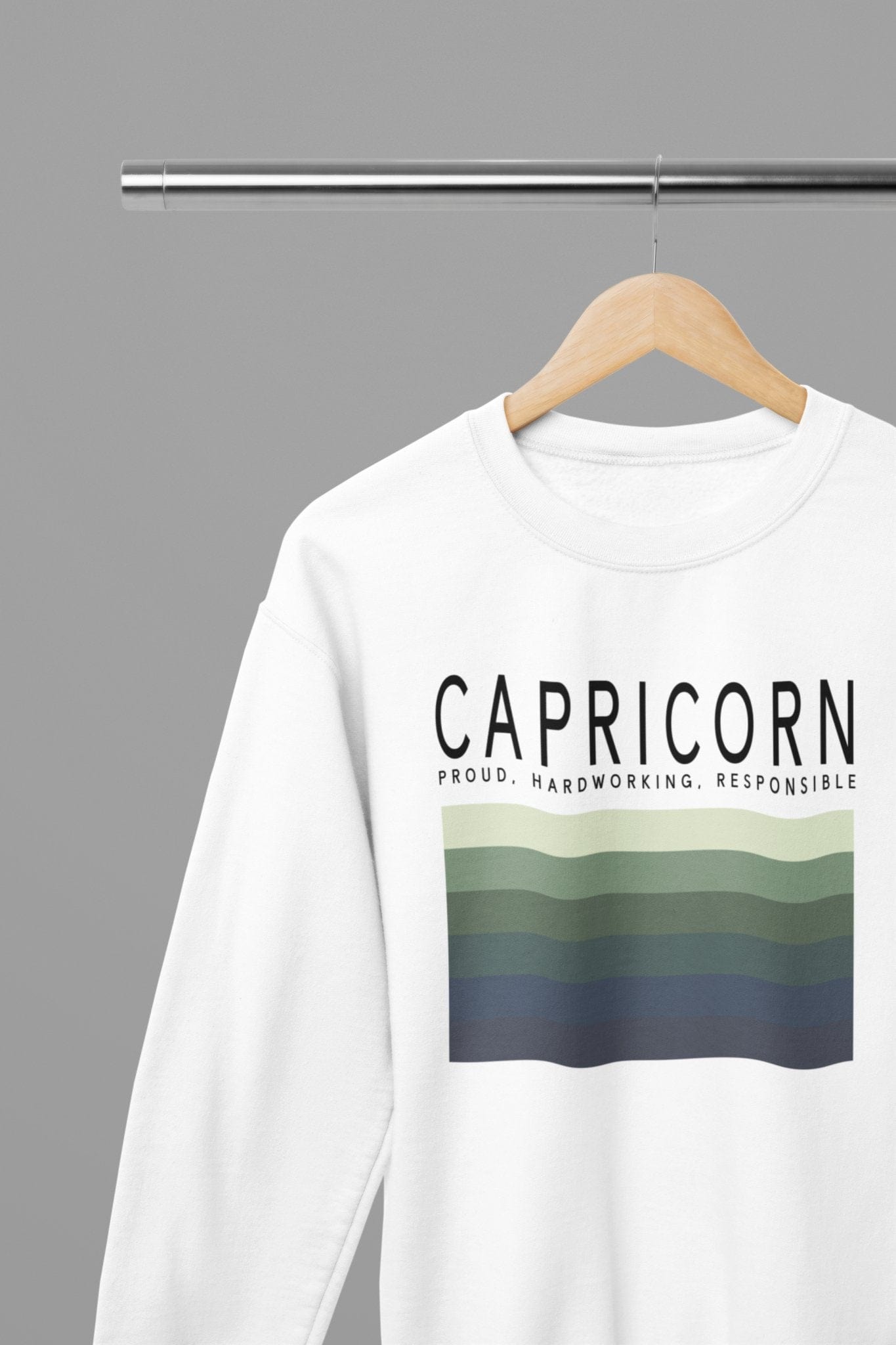 My Store Zodiac Sweatshirt small CAPRICORN Zodiac Colour Palette Sweatshirt