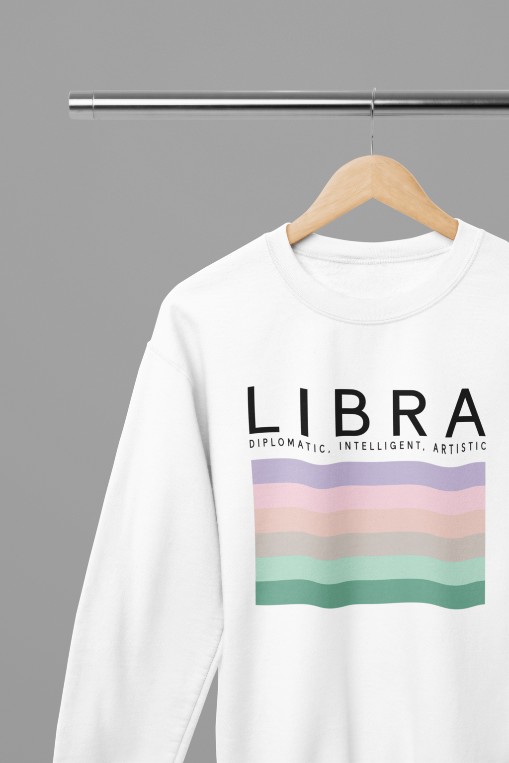 My Store Zodiac Sweatshirt small LIBRA Zodiac Colour Palette Sweatshirt