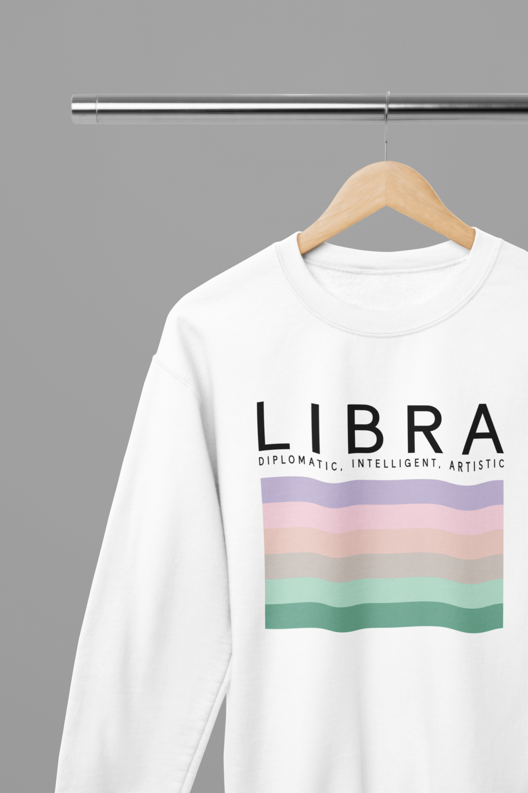 My Store Zodiac Sweatshirt small LIBRA Zodiac Colour Palette Sweatshirt