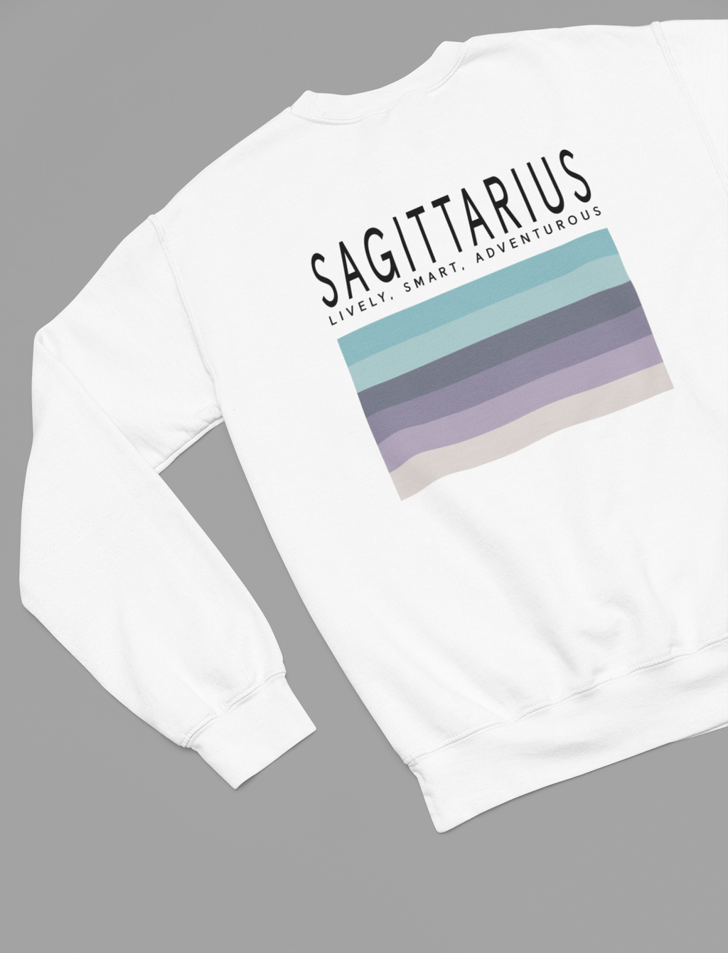 My Store Zodiac Sweatshirt SAGITTARIUS Zodiac Colour Palette Sweatshirt