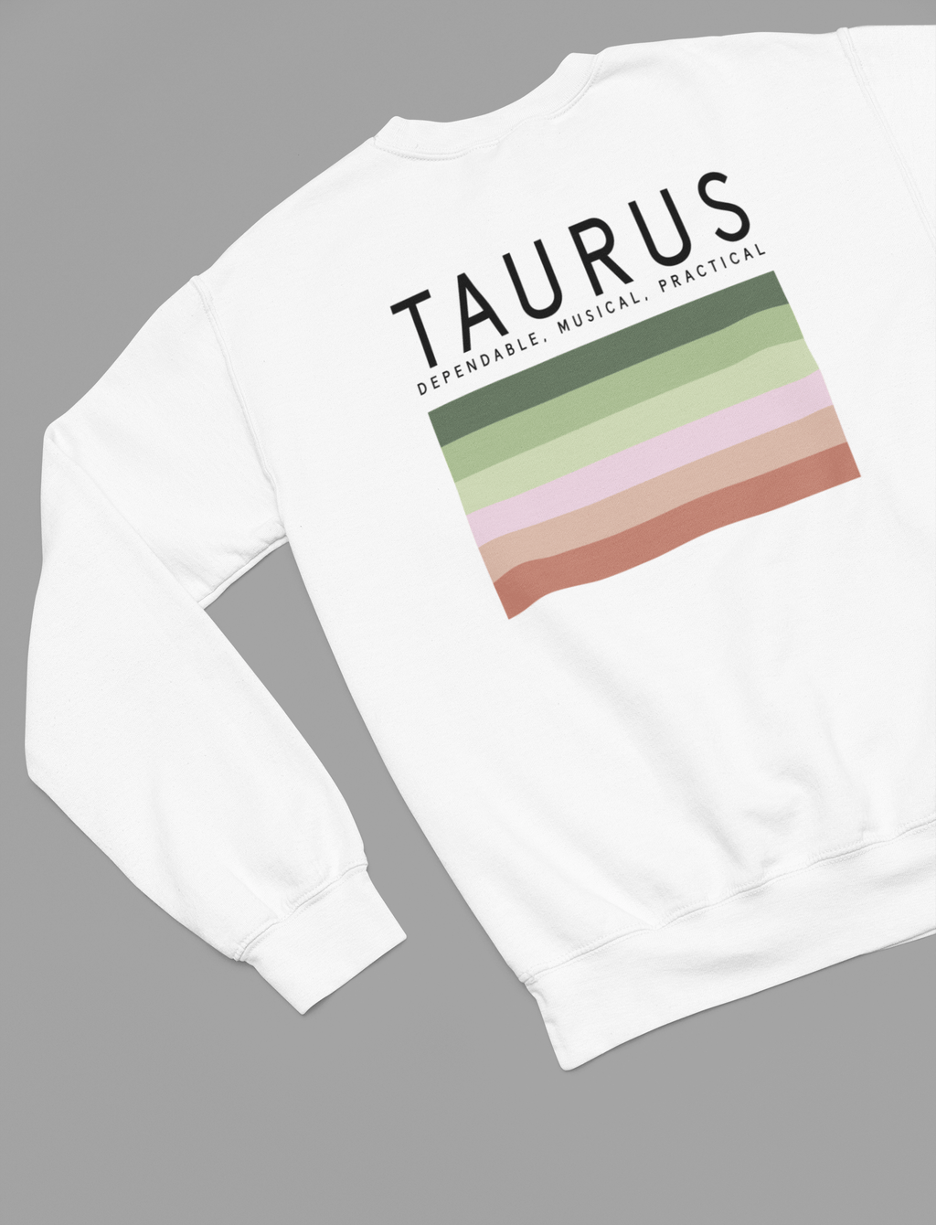 My Store Zodiac Sweatshirt TAURUS Zodiac Colour Palette Sweatshirt