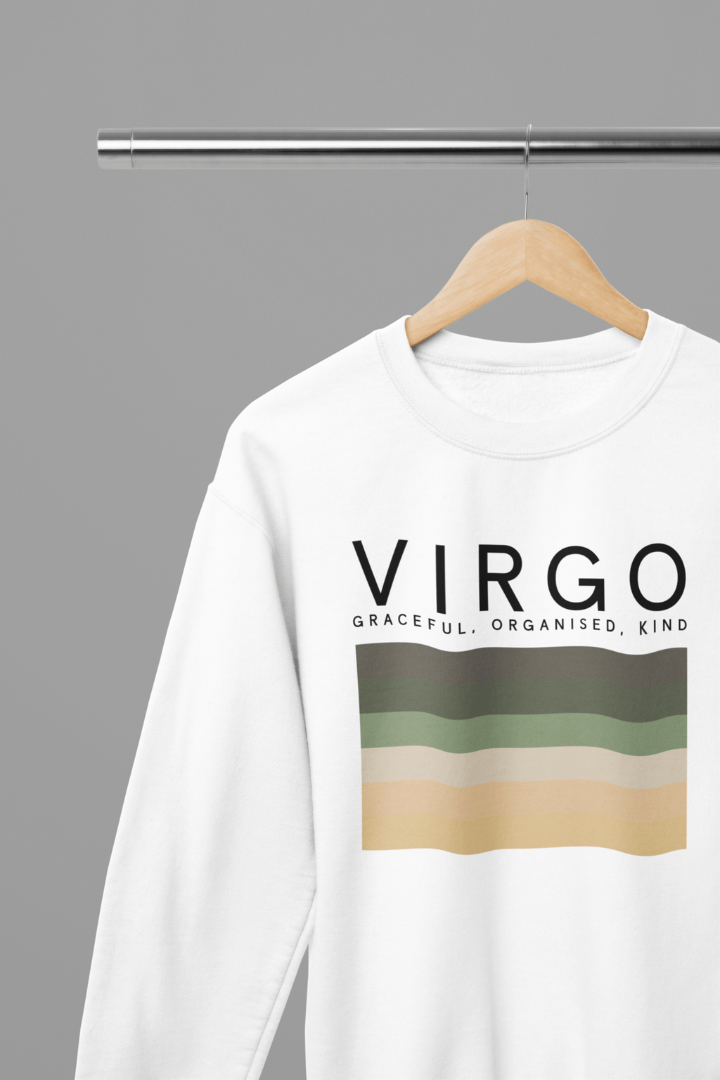 My Store Zodiac Sweatshirt small VIRGO Zodiac Colour Palette Sweatshirt