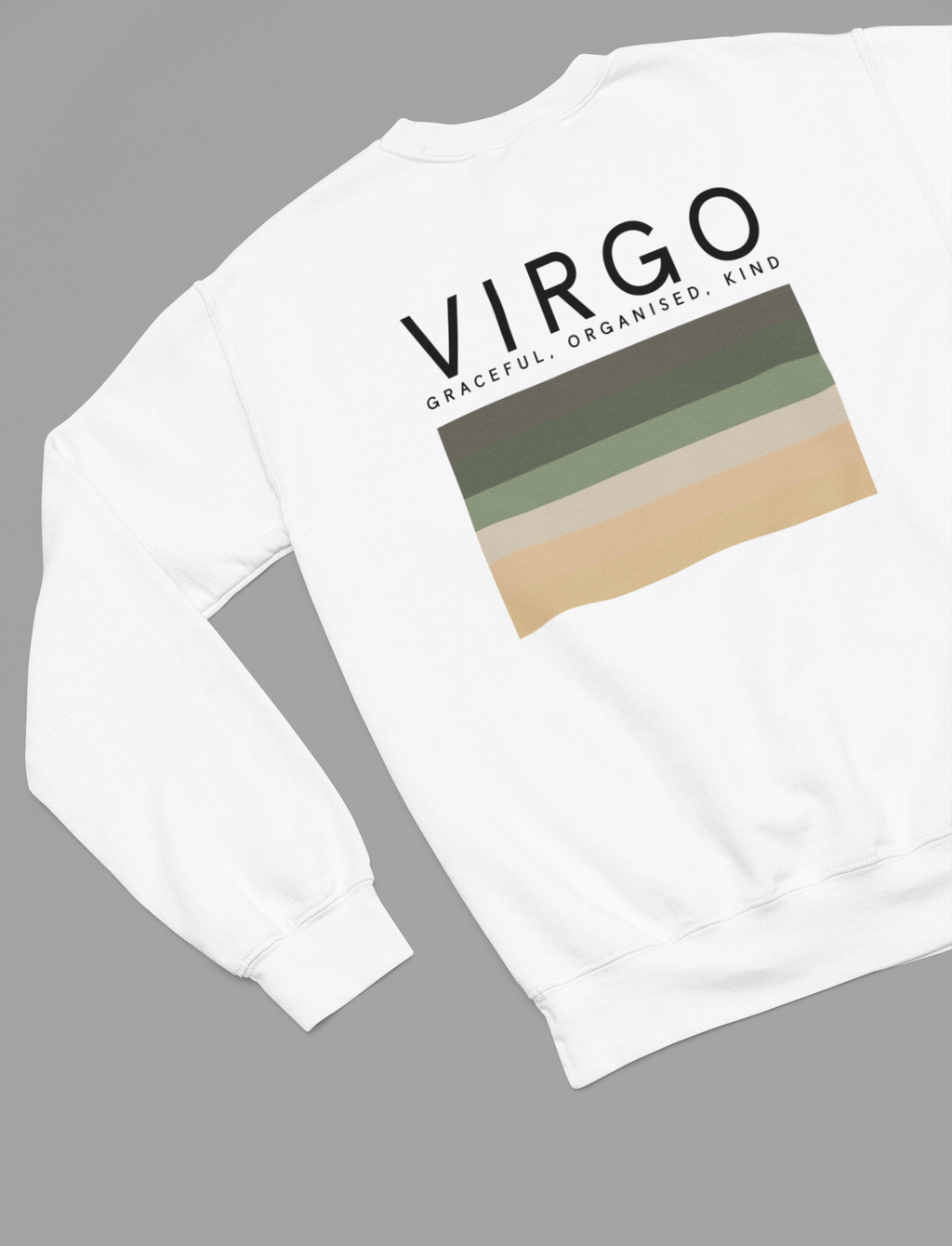 My Store Zodiac Sweatshirt VIRGO Zodiac Colour Palette Sweatshirt