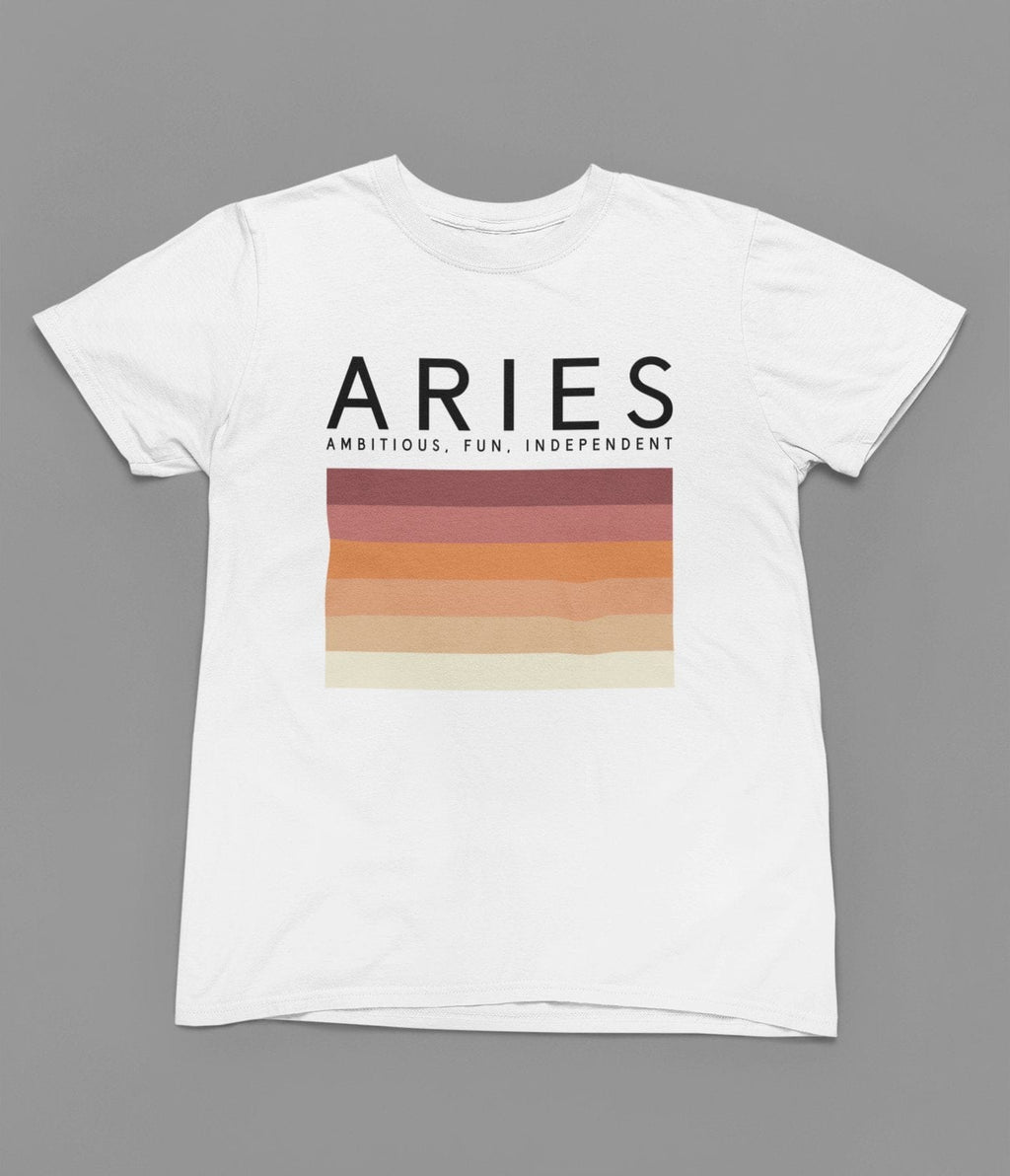 My Store Zodiac T-Shirt Aries Zodiac Colour Palette T-Shirt