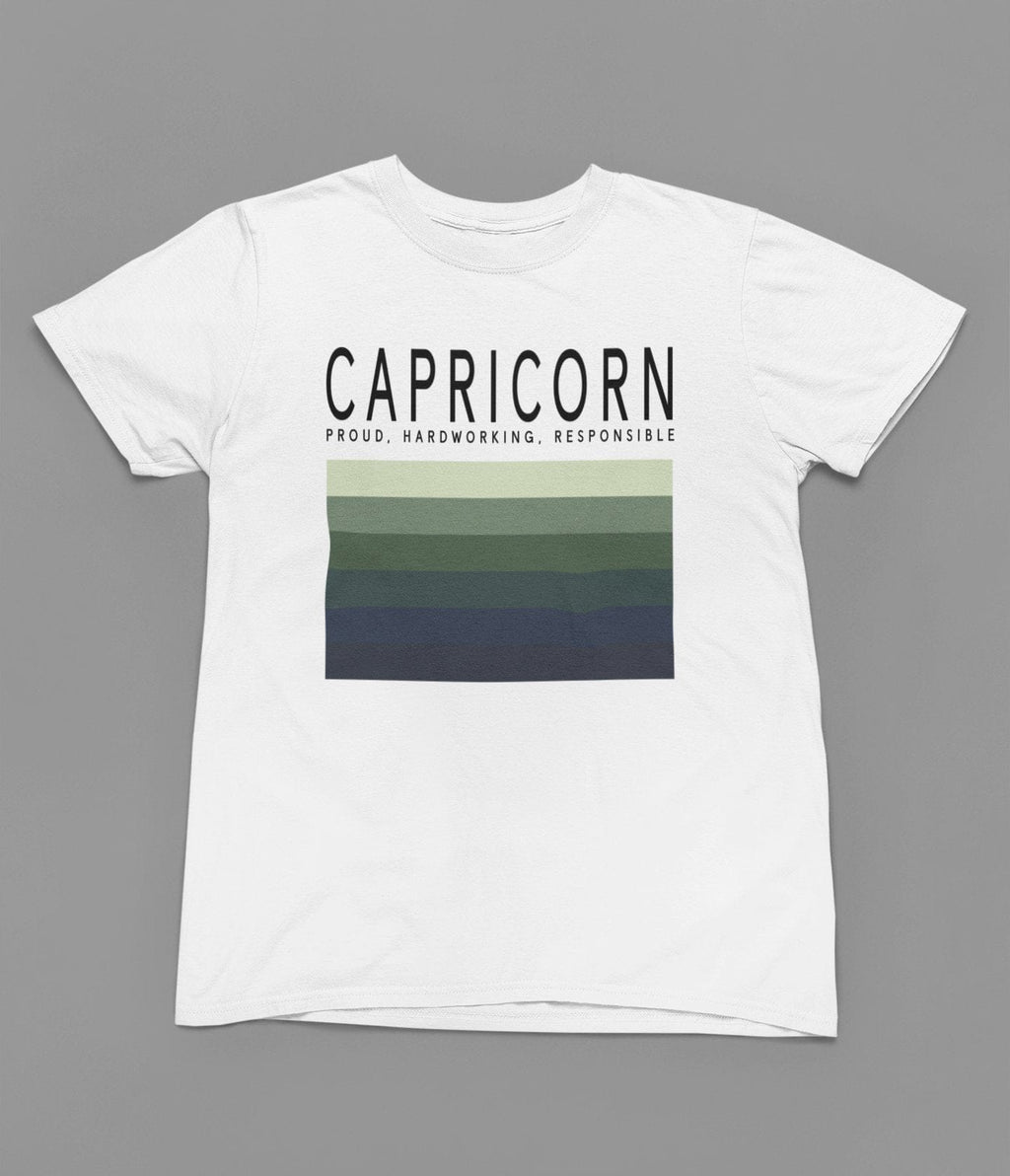 My Store Zodiac T-Shirt Capricorn Zodiac Colour Palette T-Shirt