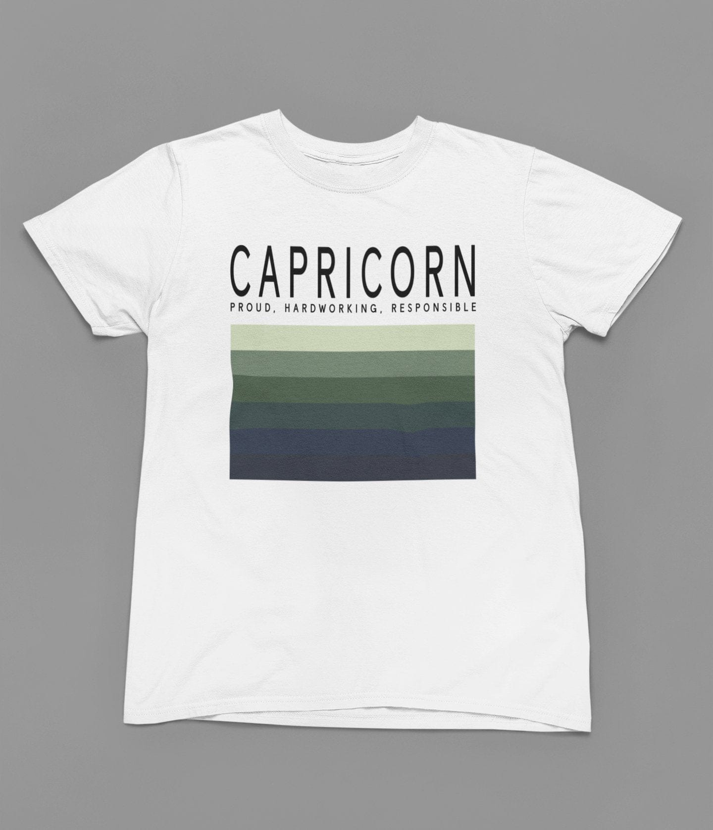 My Store Zodiac T-Shirt Capricorn Zodiac Colour Palette T-Shirt