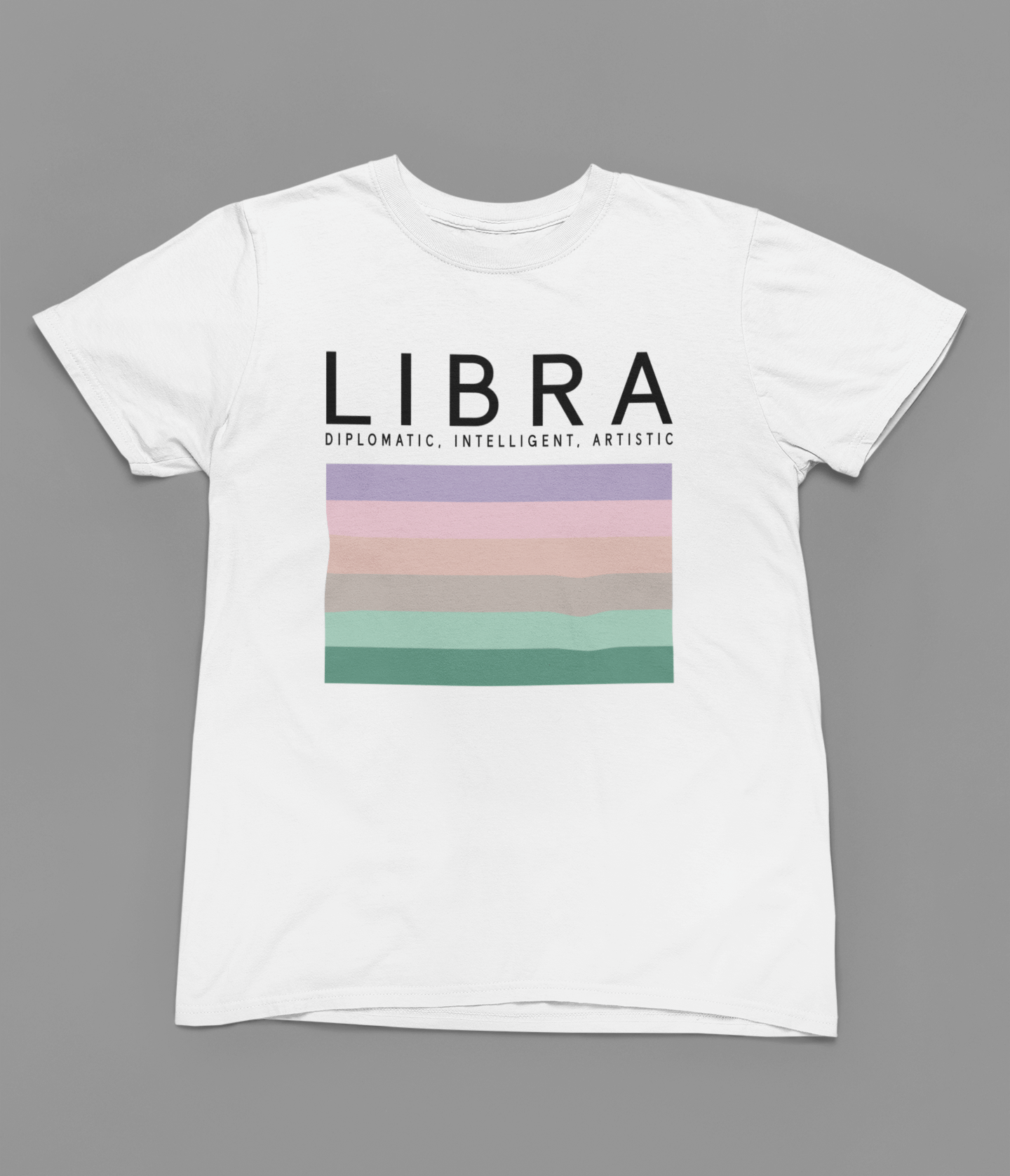 My Store Zodiac T-Shirt Libra Zodiac Colour Palette T-Shirt