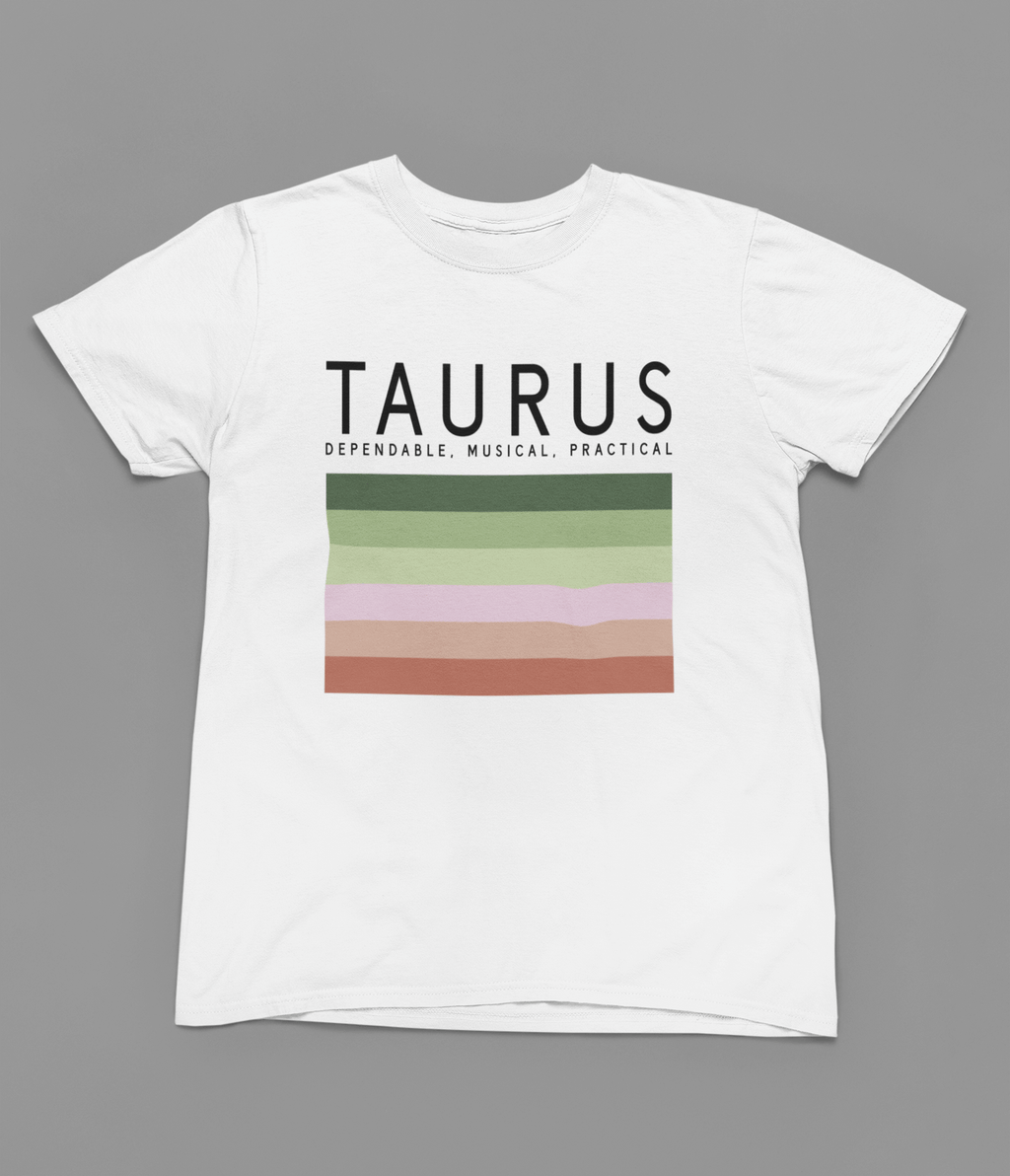 My Store Zodiac T-Shirt Taurus Zodiac Colour Palette T-Shirt